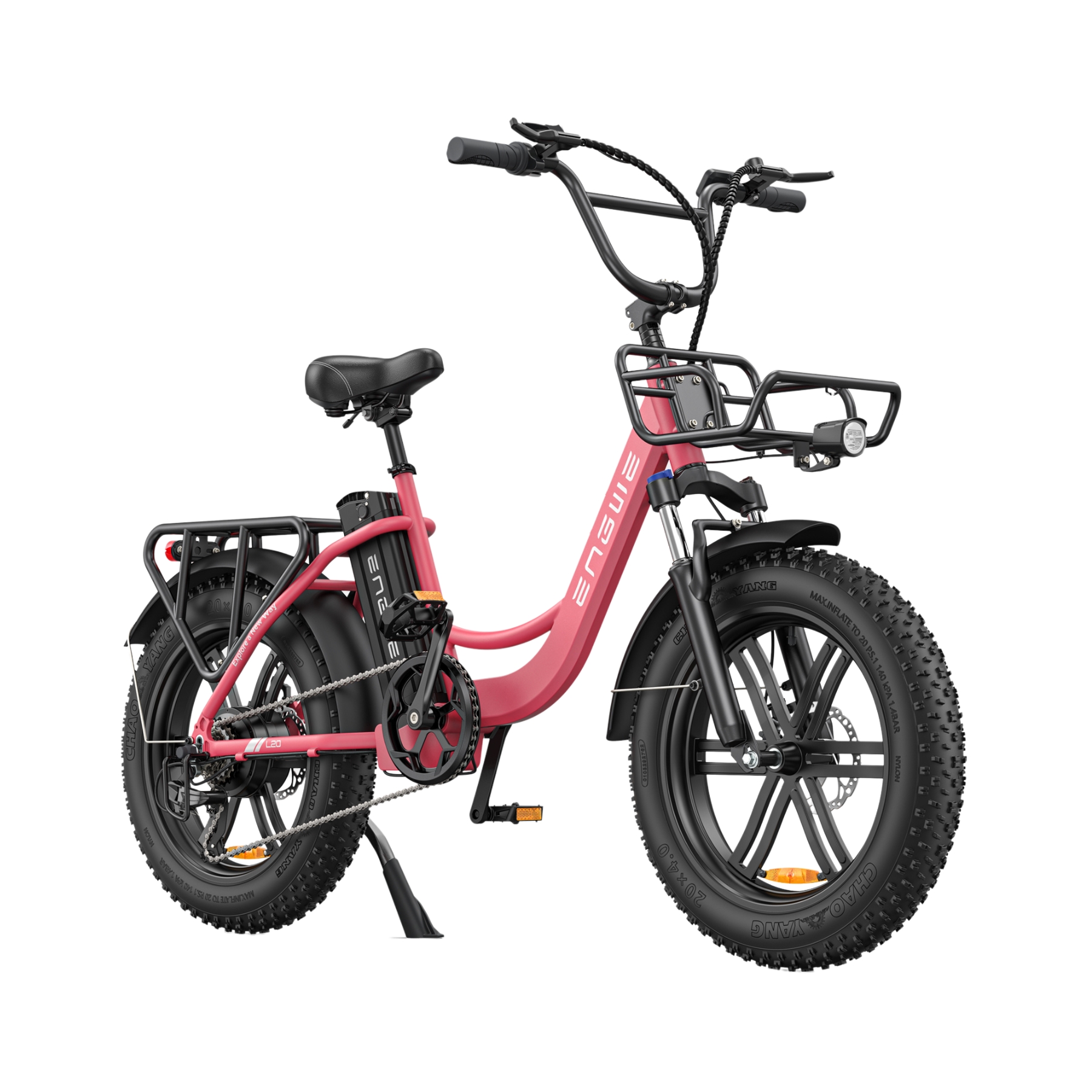 ENGWE L20 – Fatbike – Roze - Afbeelding 2