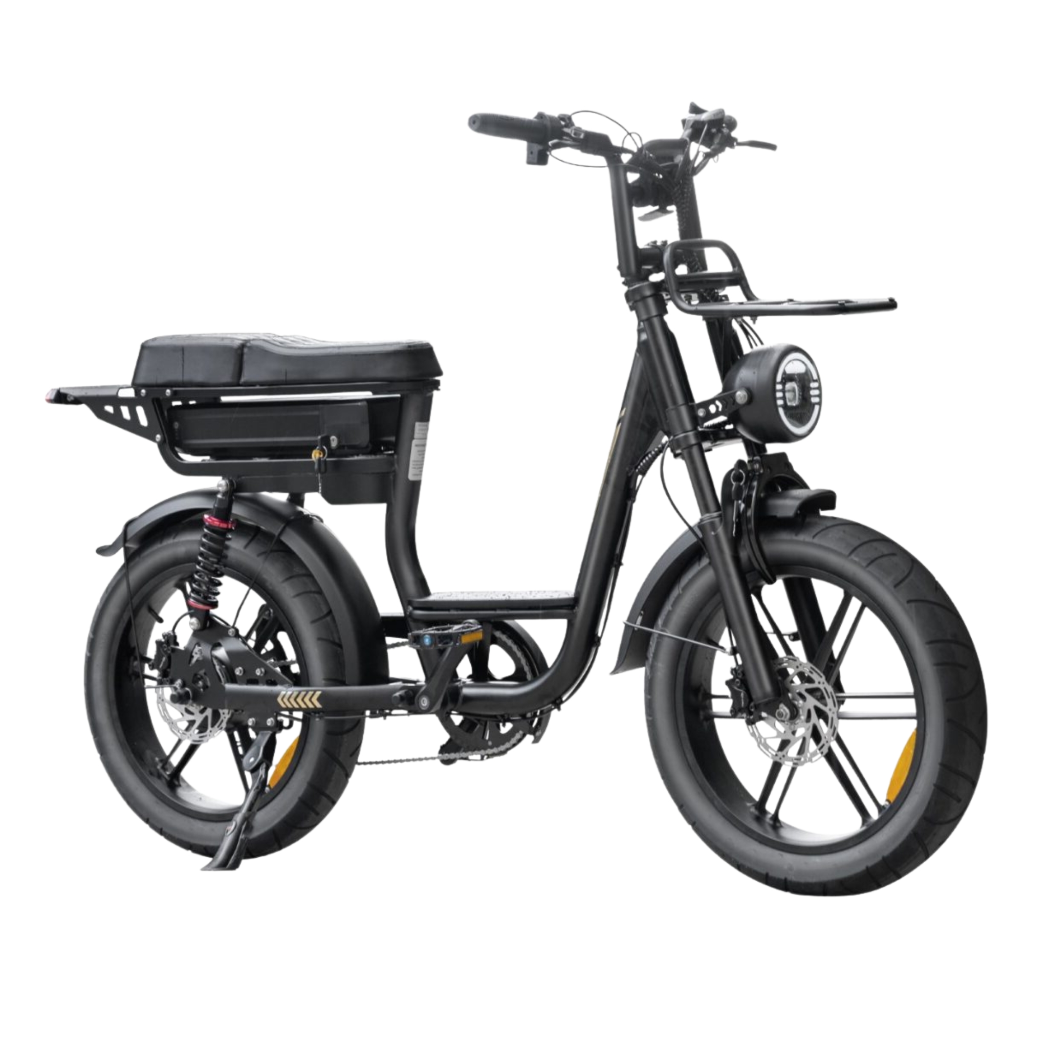 Fatbike V20 Pro – Comfort – Lage instap – Zwart