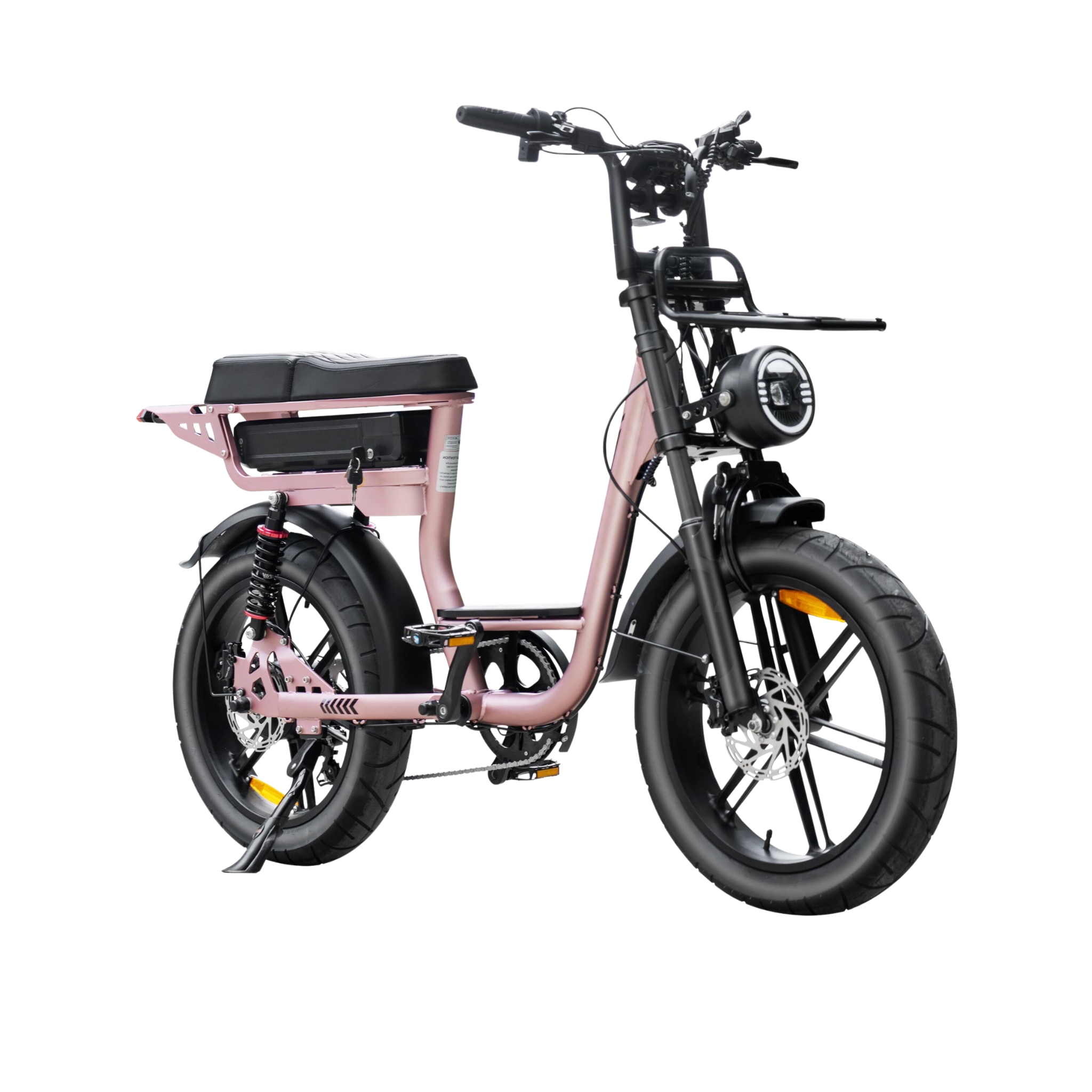 Fatbike V20 Pro – Comfort – Lage instap – Rose Gold