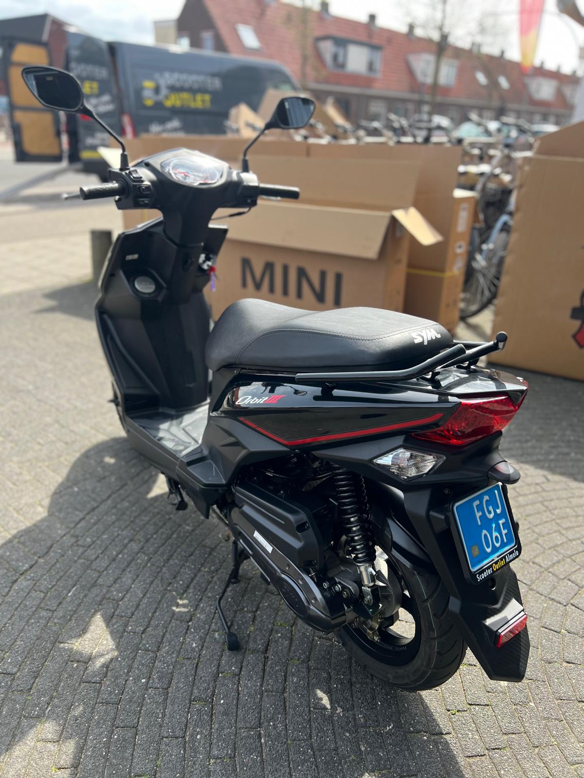 SYM Orbit 3 2021 – Scooter met 2.165 km | Zuinig & Betrouwbaar - Afbeelding 3