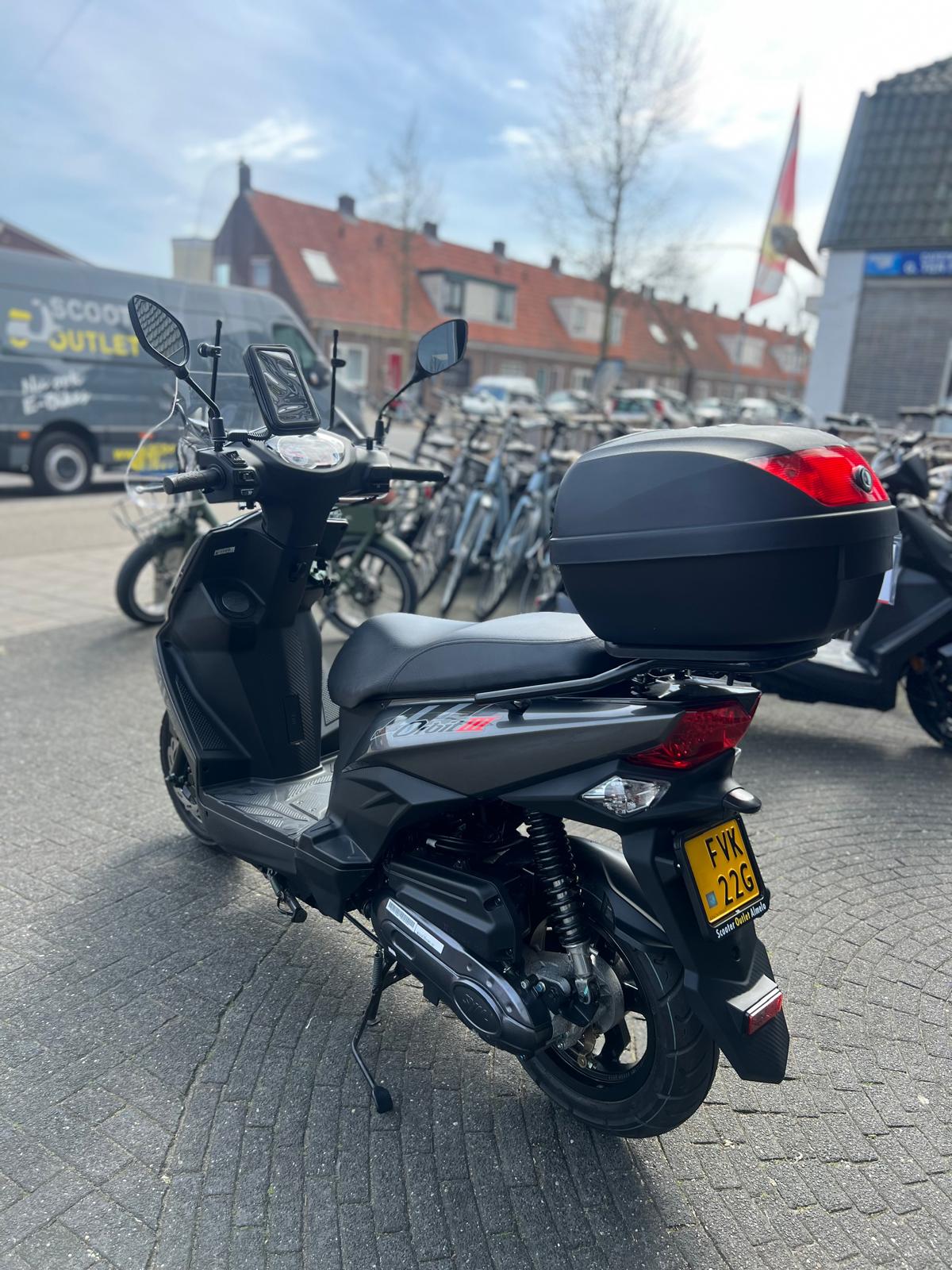 SYM Orbit 3 2025 – Scooter met Slechts 428 km | Bijna Nieuw + Garantie - Afbeelding 4