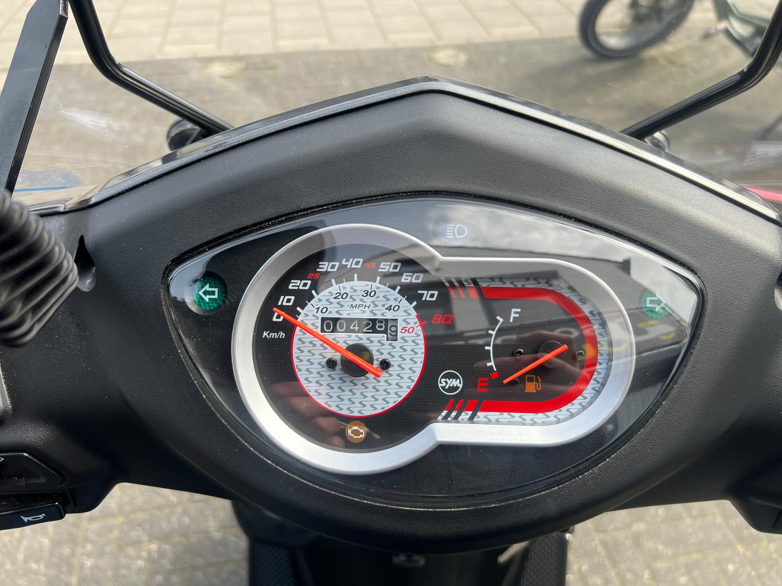 SYM Orbit 3 2025 – Scooter met Slechts 428 km | Bijna Nieuw + Garantie - Afbeelding 3