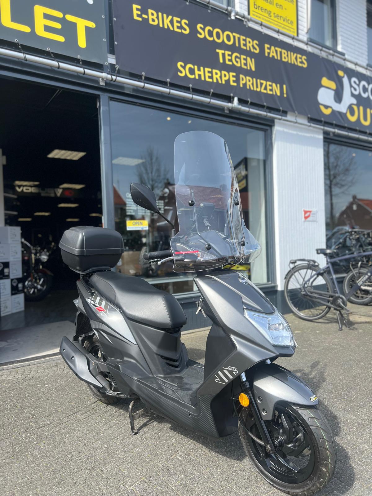 SYM Orbit 3 2025 – Scooter met Slechts 428 km | Bijna Nieuw + Garantie - Afbeelding 2